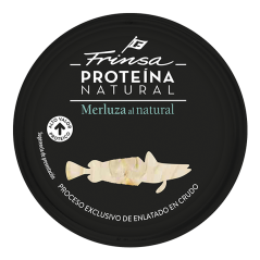 Proteína al natural. Merluza al natural.