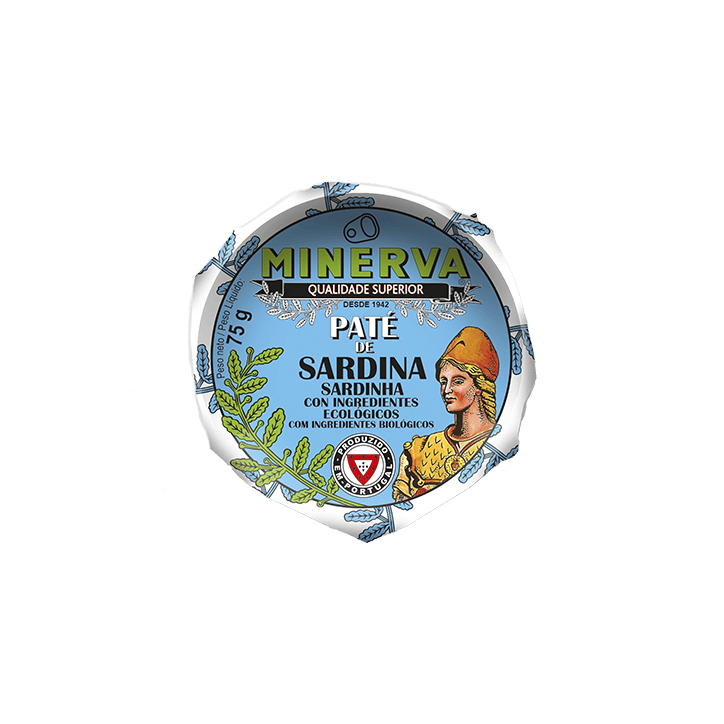 Paté de sardina con ingredientes ecológicos