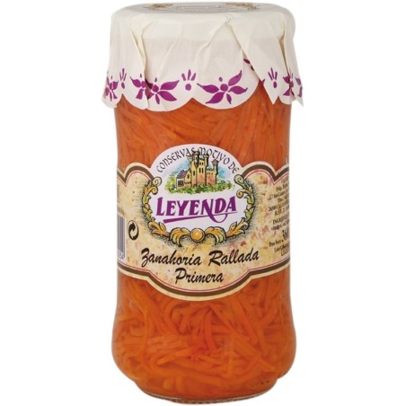 Zanahoria rallada conserva