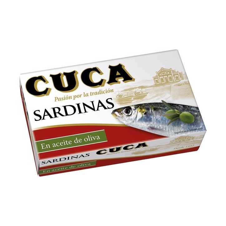 Sardinas Cuca en Aceite de Oliva