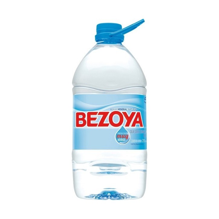 Agua Bezoya 5 litros (envío solamente en Comunidad de Madrid) Agua Bezoya 5 litros (envío solamente en Comunidad de Madrid)