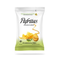 Patatas fritas con sal marina