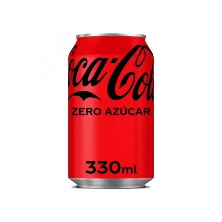 Coca Cola Zero Oferta 8 latas 33cl. (Envíos solamente en Comunidad de Madrid)