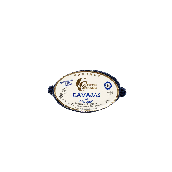 Navajas al natural Cambados Gourmet