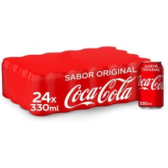 OFERTA TEMPORAL Coca Cola pack 24 latas 33cl (envío solamente en Comunidad de Madrid).