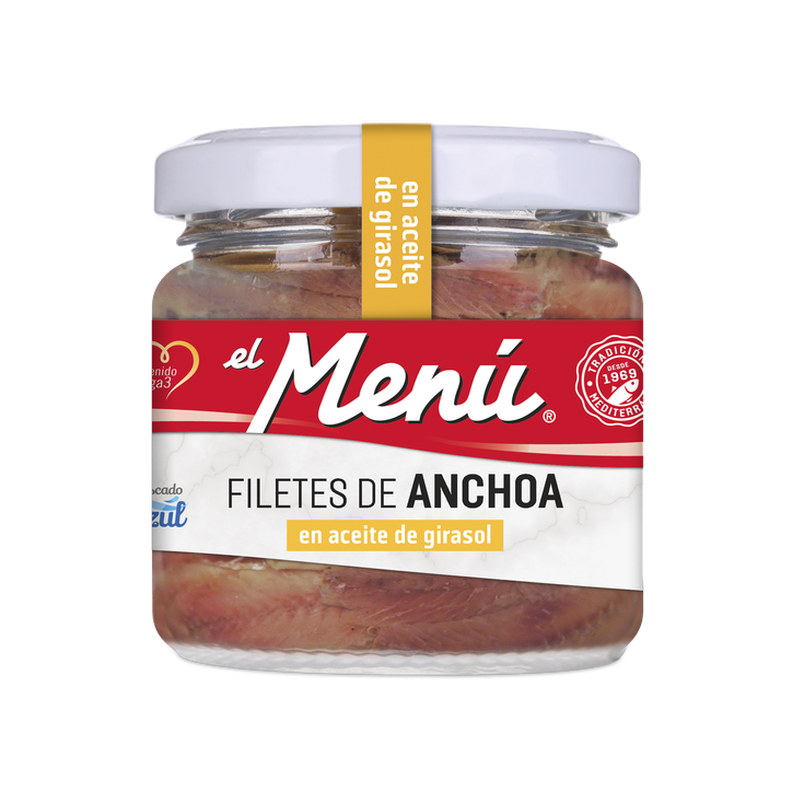 Filetes de anchoas en aceite de oliva Filetes de anchoas en aceite de oliva