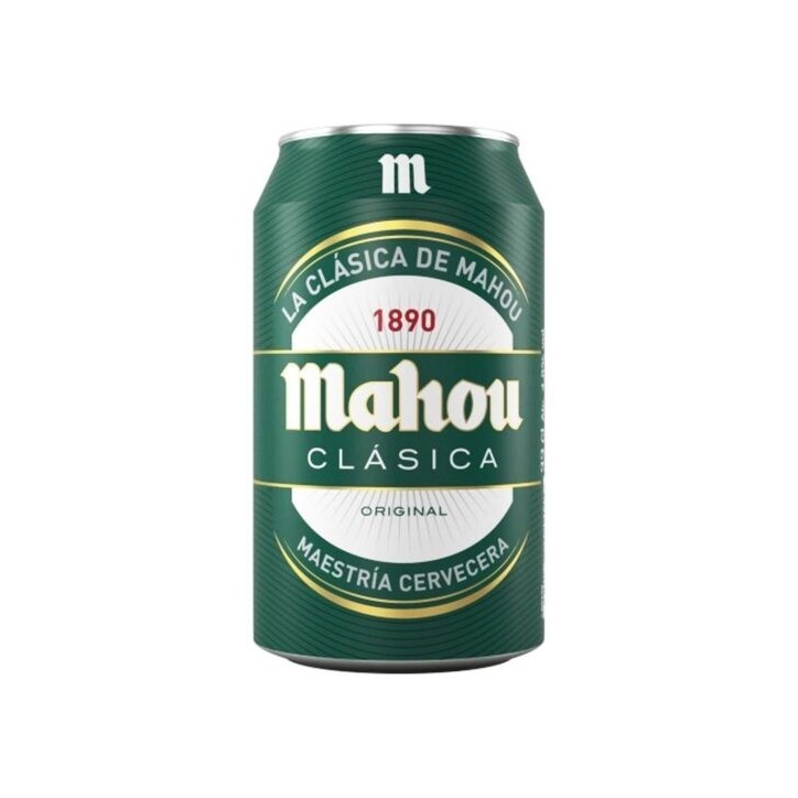 Mahou clásica lata unidad 33cl Mahou clásica lata unidad 33cl