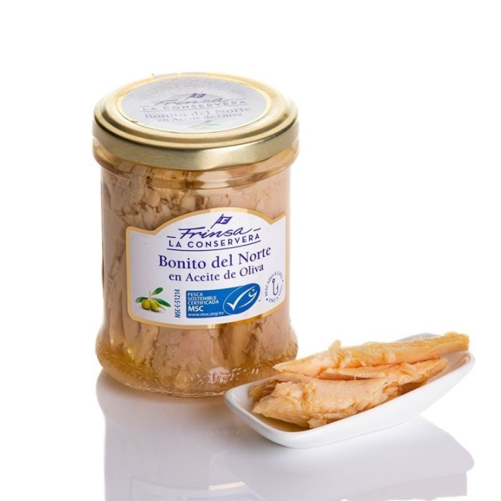 Frasco Bonito en aceite de oliva 400g