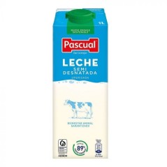 Leche Pascual semidesnatada pack 6 X1L (solamente envíos en comunidad de madrid)