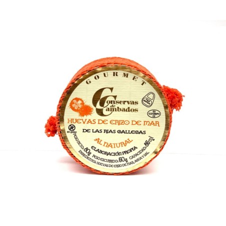 OFERTA Huevas de Erizo de mar de las Rías Gallegas al natural