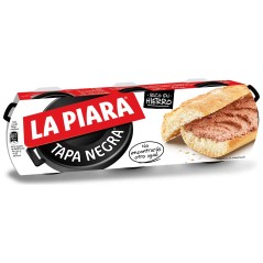 Paté La Piara tapa negra pack 3 x 75g