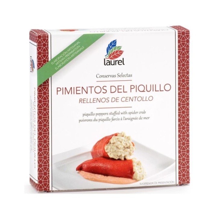 Pimientos del Piquillo rellenos de Centollo. Pimientos del Piquillo rellenos de Centollo.