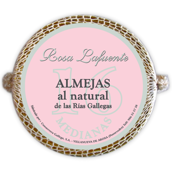 SÚPER OFERTA Almejas al natural de las rías Gallegas 16 piezas GRANDES SÚPER OFERTA Almejas al natural de las rías Gallegas 16 piezas GRANDES