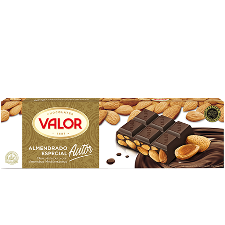 Chocolate Valor almendrado especial 500g