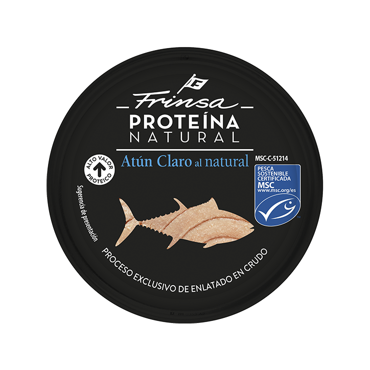 Proteína al natural. Atún claro al natural.